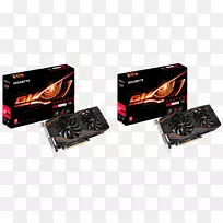 显卡和视频适配器和Radeon RX 480 GDDR 5 SDRAM和Radeon 500系列