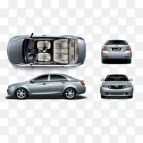 个人豪华轿车，小型车，中型轿车，EmGrand EC7-轿车