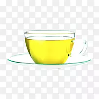 伯爵灰色茶，咖啡杯，大伙儿，绿茶茶碟-绿茶