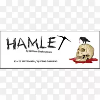 哈姆雷特·阿米德徽标剧院转版纸-莎士比亚悲剧