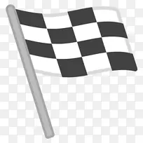 表情符号快乐赛车Android旗帜