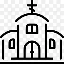 巴克拉伦教堂计算机图标修道院AUTOCAD DXF图标