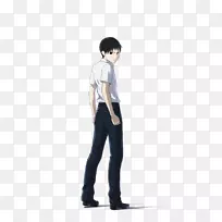 阿金：半人-人类Kei Nagai的角色扮演服装Eriko Nagai-人