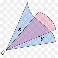 点凸锥凸集凸组合-数学