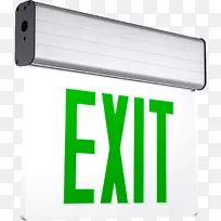 紧急照明出口标志紧急出口指示灯