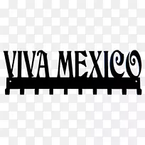 体育钩奖牌马拉松标志衣架-viva墨西哥