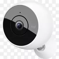 罗技圆环2智能家居安全摄像头无线安全摄像头ip摄像头