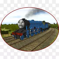 戈登？托马斯？索多尔？爱德华，蓝色发动机亨利-火车。