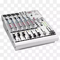 音频混频器Behringer eurorack pro rx 1602 Behringer eurorack ub1204fx-pro 12-输入2/2-以前的总线混频器