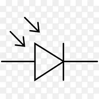 电子符号齐纳二极管接线图发光二极管符号