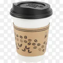 咖啡杯套筒咖啡纸咖啡