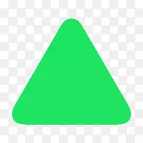 三角gimp计算机软件.绿色三角