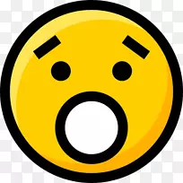 笑脸表情电脑图标惊喜剪贴画-笑脸
