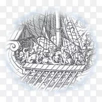 圣帕特里克节海盗船圣帕特里克节