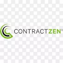 Contractzen有限公司capricode虚拟数据室-标志绿色