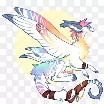 绘画艺术素描-神话生物