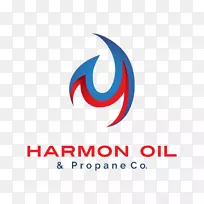 天然气石油标志丙烷品牌设计
