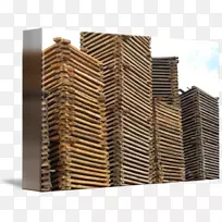 木材.木材堆叠