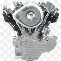哈雷-戴维森指头发动机标准普尔循环哈雷-戴维森平头发动机-发动机