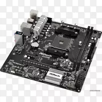 ASCROCK ab350m和b 350套接字am4微atx主板microatx cpu套接字