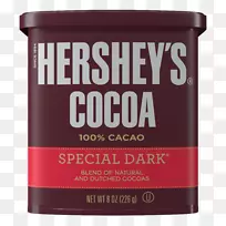 好时巧克力布朗尼好时特黑，好时公司可可固体-巧克力