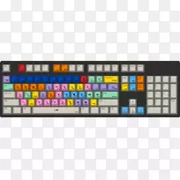 电脑键盘rgb彩色型号m键盘dkon1687s-puspdab 1键盘