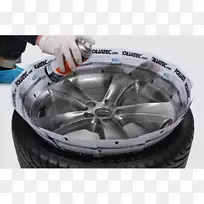 ňKy轿车黑色轮胎绿色