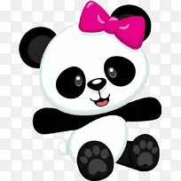 大熊猫熊画动画-熊
