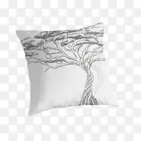 投掷枕头垫非洲树-白相思