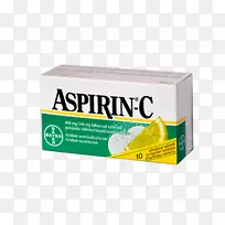 阿司匹林片药物维生素C热片