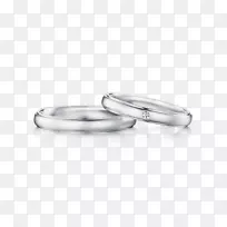 结婚戒指金银戒指