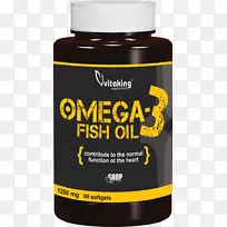 膳食补充剂-ω-3脂肪酸鱼油健康.健康