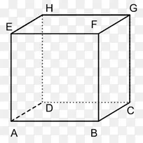 立方体平面表面积体积长方体