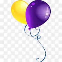 生日蛋糕气球夹艺术-气球
