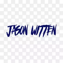 徽标品牌线字体-Jason Witten