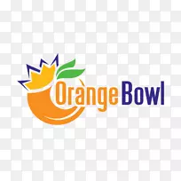 硬摇滚体育场迈阿密飓风足球2010年橙色碗桃子碗糖碗