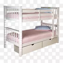 床框床-e-购买床和床垫超级商店双层床-卷式书桌
