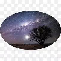 阿塔卡马沙漠银河摄影夜空繁星之夜