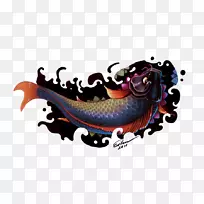 卡通传奇生物-锦鲤