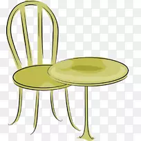 桌椅椭圆形桌子