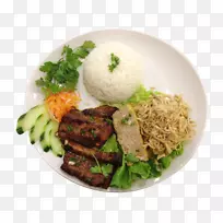 米饭cơm tấm越南菜白米-米饭
