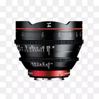 佳能EF镜头安装佳能14 mm镜头最佳镜头摄像机镜头佳能电影院Eos相机镜头