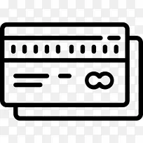 银行卡信用卡网上银行电脑图标银行