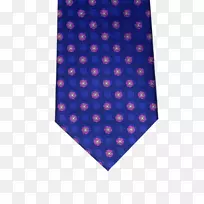 圆点领带丝质领带粉红色领带