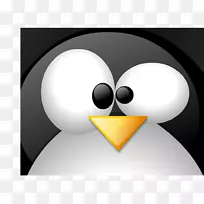 企鹅tux赛车桌面壁纸linux-mx linux