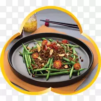 泰国料理素食料理椰子菜谱黄胡椒-蔬菜