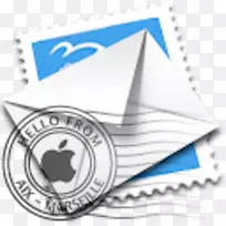 电子邮件计算机图标邮票-电子邮件