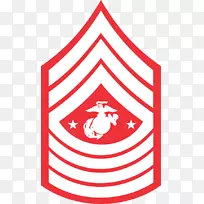美国海军陆战队第一中士军衔徽章
