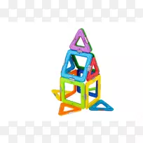 玩具块工艺磁铁几何游戏风水-玩具