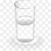玻璃杯水夹艺术玻璃